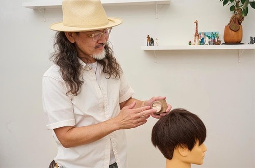 テスト1:スタイリングしやすさ メンズヘアワックスおすすめ イメージ