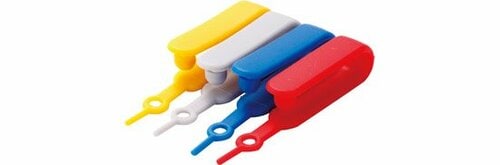 無印良品:ボディタオル用識別パーツ 4個入:タグ