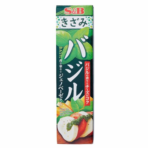 チューブ調味料おすすめ エスビー食品 きざみバジル イメージ