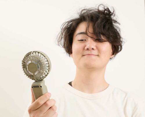 【ひんやりPOINT】比較した9製品のなかで“風の強さ”が最強! ハンディファンおすすめ イメージ2