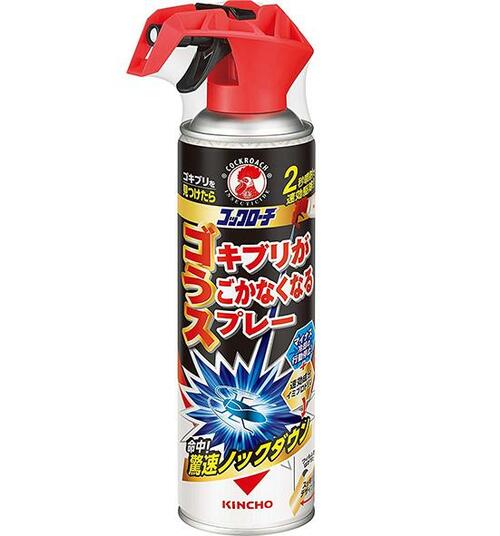 大日本除蟲菊:KINCHO ゴキブリがうごかなくなるスプレー 300mL:殺虫剤