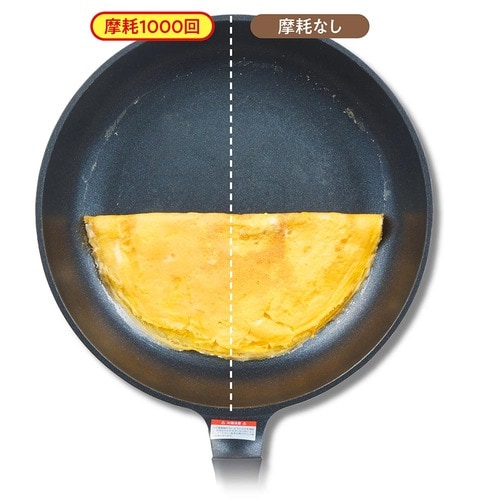 コーティング耐久性：◯ フライパンおすすめ イメージ