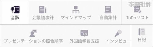 書き起こしスタイルは豊富です ボイスレコーダーおすすめ イメージ