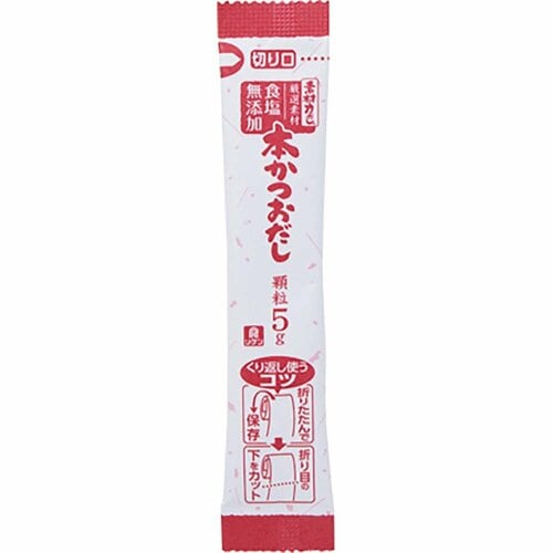 顆粒だしおすすめ 理研ビタミン 素材力だし 本かつおだし イメージ2