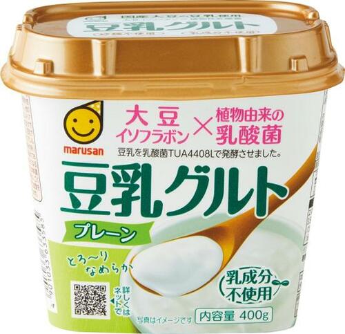 生乳のヨーグルトみたい!マルサン 「豆乳グルト」 豆乳ヨーグルトおすすめ イメージ
