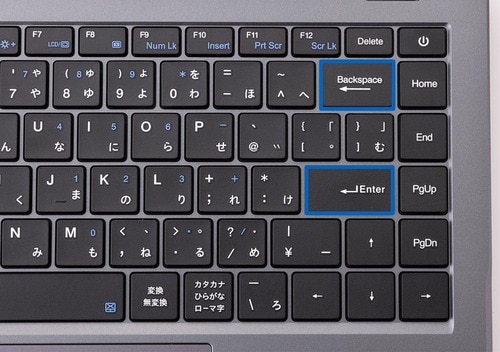 慣れるまで打ち間違いが多そう…… 情熱価格「MUGA ストイックPC5」おすすめ イメージ