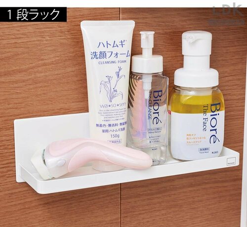 背の低い小物がスッキリおさまる! お風呂場収納アイテムおすすめ イメージ
