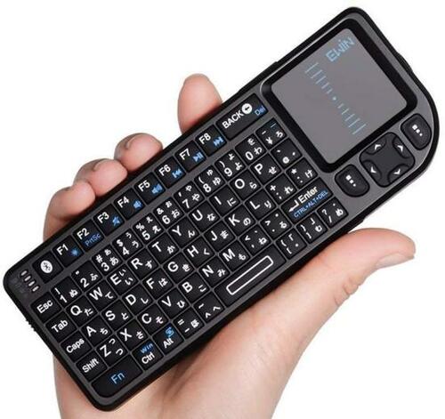 トラックパッド付きで1台2役のキーボード! Ewin「ミニbluetoothキーボード」 イメージ