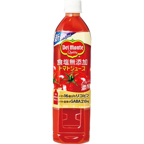 トマトジュースおすすめ キッコーマン デルモンテ 食塩無添加 トマトジュース イメージ