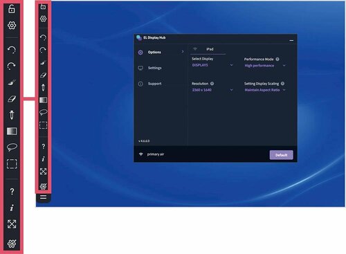 ショートカットボタンが便利 iPadをサブディスプレイ化するWindowsPCアプリおすすめ イメージ
