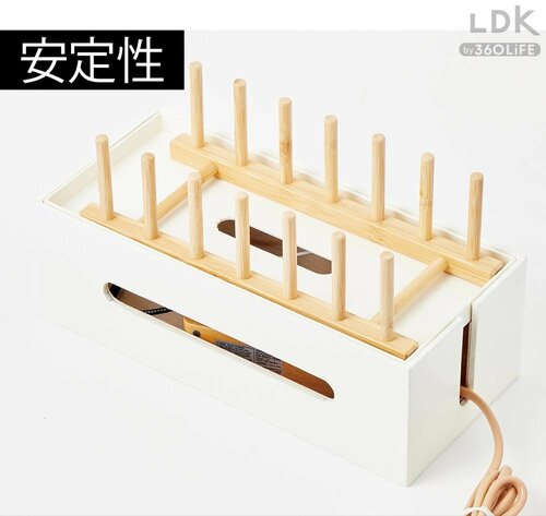 ガタガタしないから安心 充電ステーションにおすすめの仕切りおすすめ イメージ