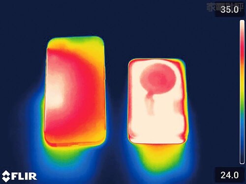 温度は上がるが熱を感じさせない ワイヤレスモバイルバッテリーおすすめ イメージ