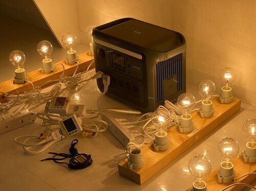 検証①:実容量をチェック ポータブル電源おすすめ イメージ