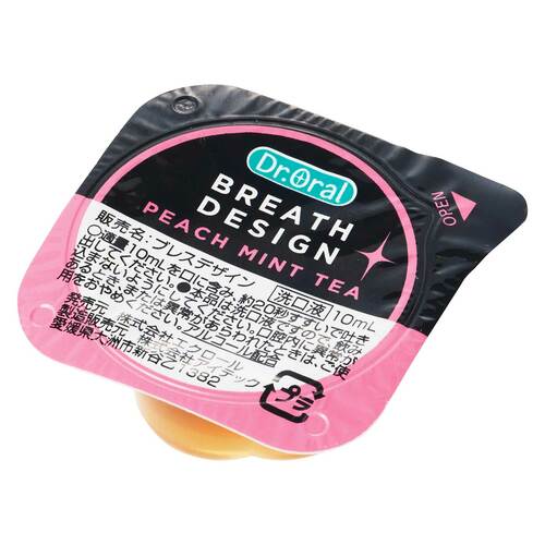 女性向けマウスウォッシュおすすめ ドクターオーラル ブレスデザイン ピーチミントティー イメージ2