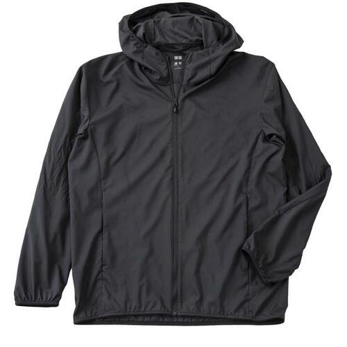 雨の日にさっとはおれる「軽量撥水パーカー」 イメージ