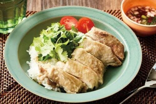 [カオマンガイ]手が込んでそうだけど炊飯器に入れて炊くだけ！ イメージ4