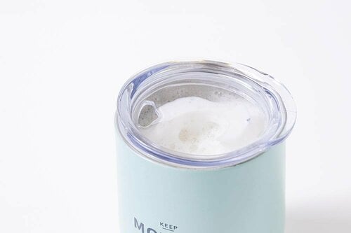 3COINS「蓋付ステンレスタンブラー(ミントブルー、365ml)」 イメージ2