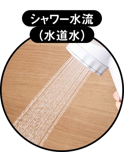 シャワー水流(水道水) シャワーヘッドおすすめ イメージ