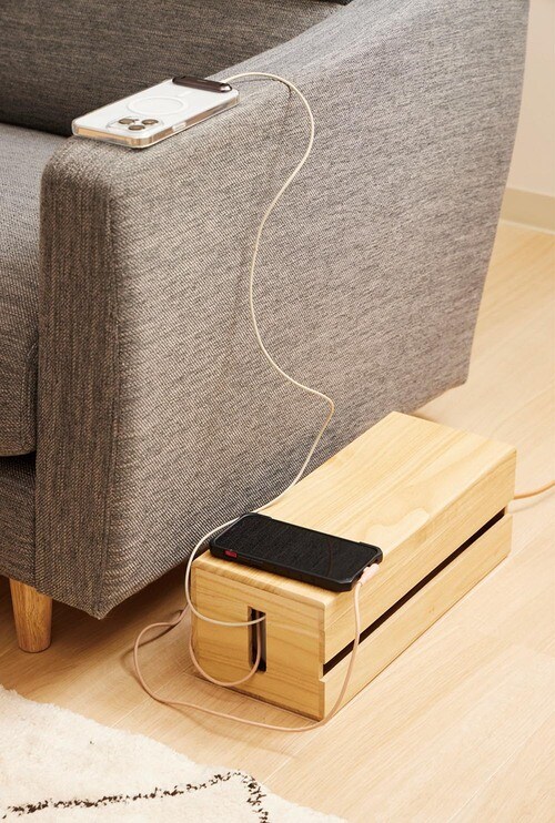 ゴチャつき感ゼロへ！「ケーブルボックス（大）」 イメージ2