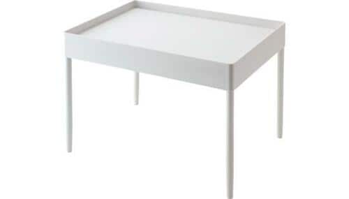 その3:ベッドまわりの収納無印の無垢材ベンチを多目的に利用 イメージ5