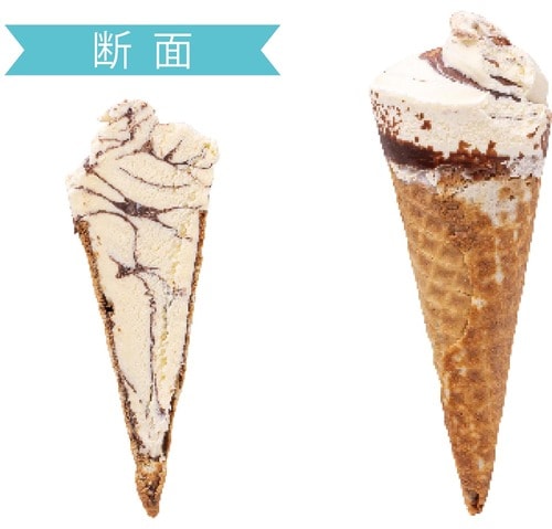 6位: 香ばしいシュガーコーンがさすがの出来「食感が楽しいパリパリ チョコバニラ」 イメージ2