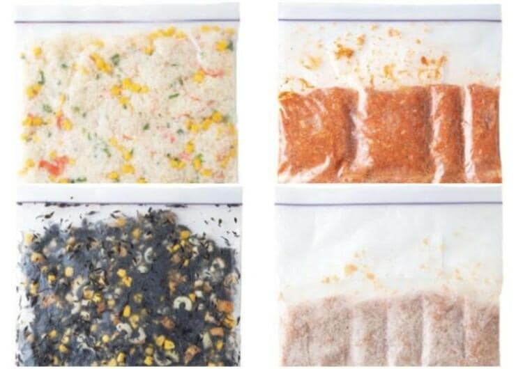 主食も副菜もレンジ直行！ 超時短“ぺたんこ冷凍”のススメ｜「LDK」とプロが使える“ずぼら冷凍”ネタを伝授