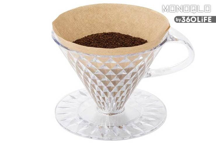 キーコーヒー式のコーヒーの特徴とおすすめドリッパー「Noi クリスタルドリッパー」での淹れ方(MONOQLO)のイメージ