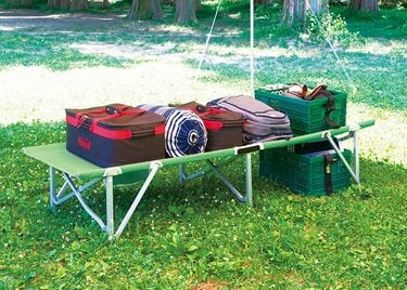 キャンプコットのおすすめ6選。ベッドにも収納にもなる人気製品を
