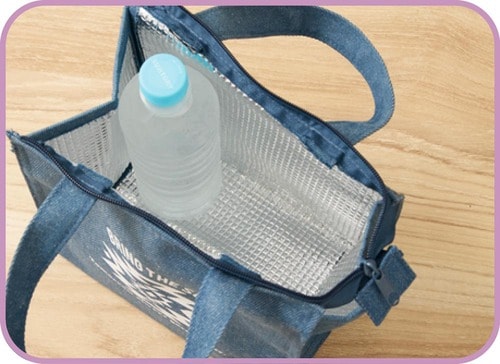 切りっぱなしの縫製が気になる 保冷ランチバッグおすすめ イメージ