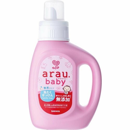 赤ちゃん用洗濯洗剤おすすめ サラヤ アラウ.ベビー洗たくせっけん無香タイプ イメージ