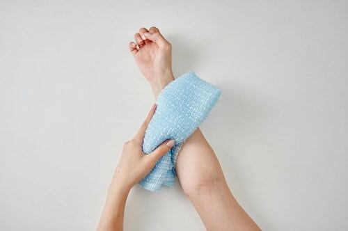 ▼肌あたり ボディタオルおすすめ イメージ