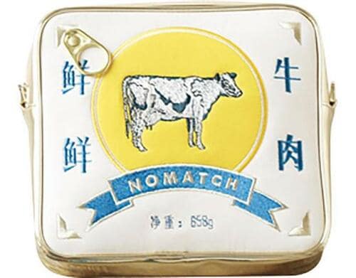 レトロなイラストが可愛い! NoMatch「缶詰ポシェット」