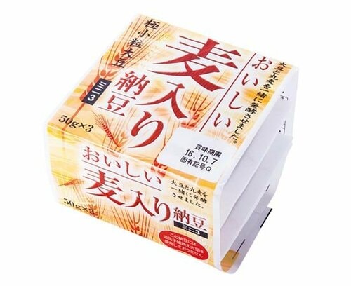 4位: 【4位】麦の食感だけで香りがない おいしい麦入り納豆 イメージ