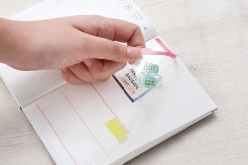 ②集めているポイントシールを 手帳にストックできる台紙 イメージ2