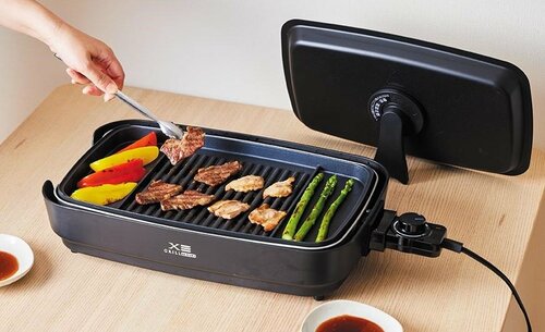 コンパクトなのにパワーがあってこんがり仕上がる ホットプレートおすすめ イメージ