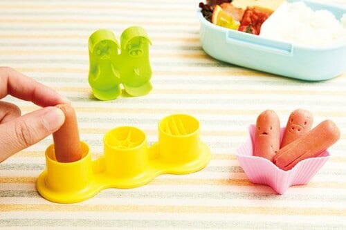 ［No.14］3種類の動物型が お弁当を楽しくしてくれる イメージ