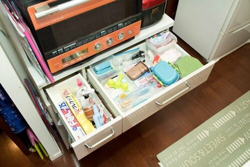 整理トレーを使い収納するものを厳選します イメージ3
