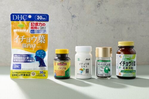 イチョウ葉エキスサプリのテスト方法 イチョウ葉エキスサプリおすすめ イメージ