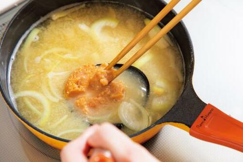 味噌汁の隠し味として最適 コーンスープおすすめ イメージ