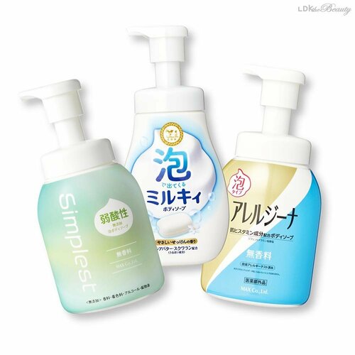 泡タイプ ボディソープおすすめ イメージ