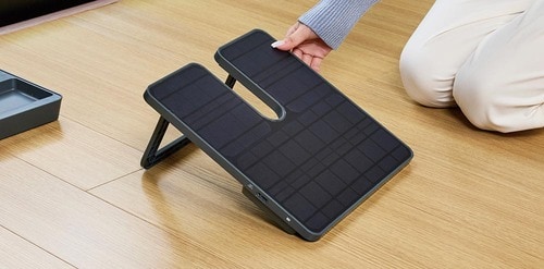 太陽光発電で蓄電できる ソーラ充電扇風機おすすめ イメージ