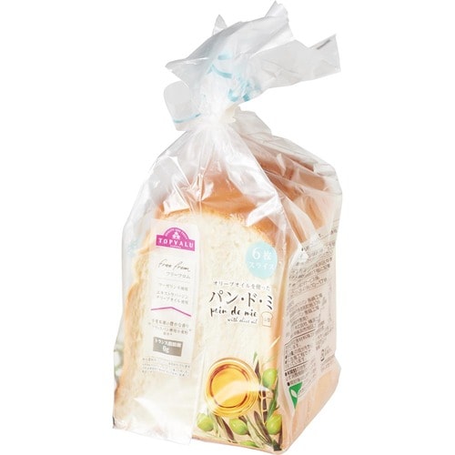 食パンおすすめ トップバリュ フリーフロムパン・ド・ミ イメージ