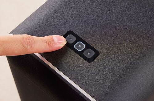 ボリュームなどのボタン類が天面配置で操作しにくい アクティブスピーカーおすすめ イメージ