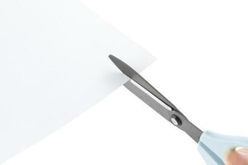 切れ味と握りの優しさを両立サクサ フッ素・グルーレス刃 イメージ