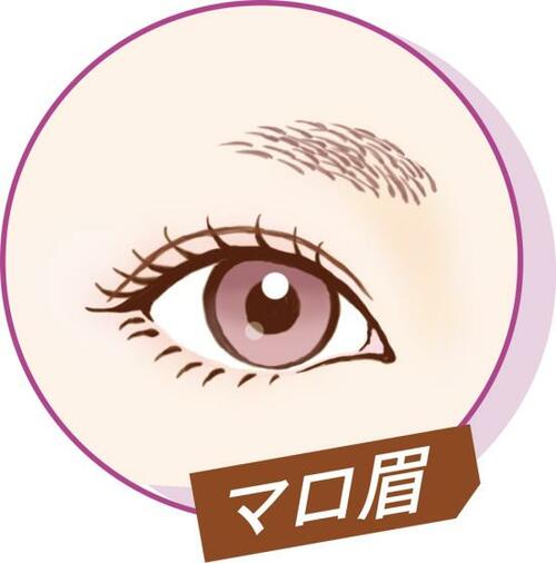眉ナシさんには2つのタイプがあります アイブロウおすすめ イメージ