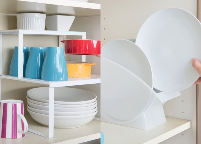形も大きさもバラバラ…意外と困る、お皿に関する収納アイデア3選