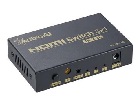 テレビに接続したSwitchやPS4をリモコンで切り替え！ HDMI切替器