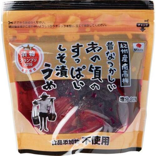 中田食品:昔なつかしいあの頃のすっぱいしそ漬うめ
