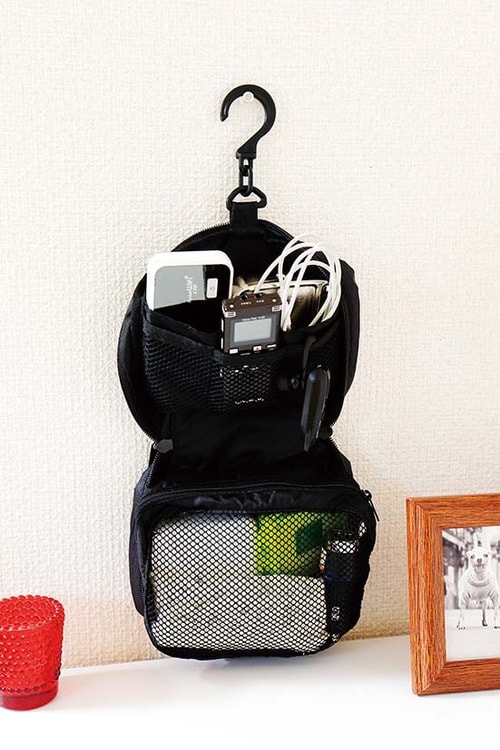 無印良品:パラグライダークロス吊して使えるトラベルケース・小:旅行グッズ