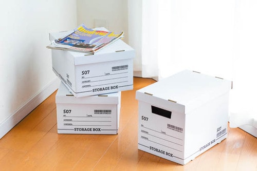 お部屋に置いてもおしゃれハイレベルなペーパーボックス イメージ